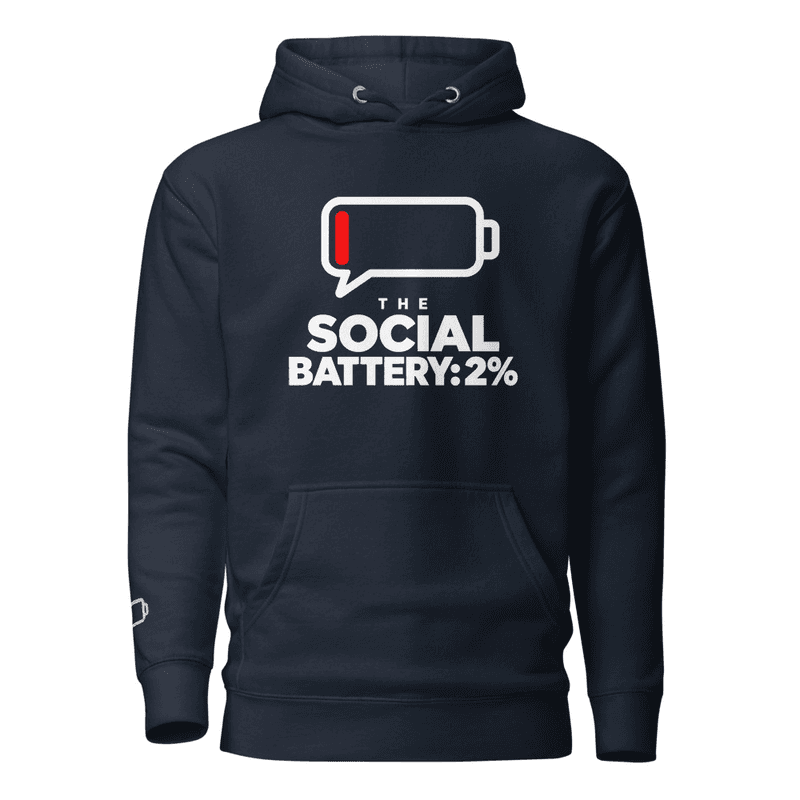 TSB THE SOCIAL BATTERY 2% - Hoodie