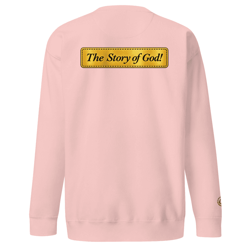GL GodIs...SOCIETY ROMAN NUMERALS Premium Sweatshirt — view 1