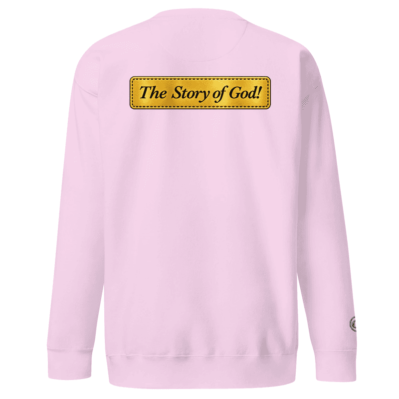 GL GodIs...SOCIETY ROMAN NUMERALS Premium Sweatshirt thumbnail 2