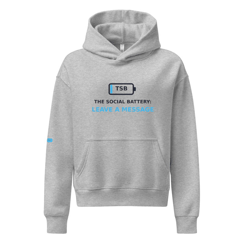 TSB LEAVE A MESSAGE MODE - Women’s relaxed hoodie