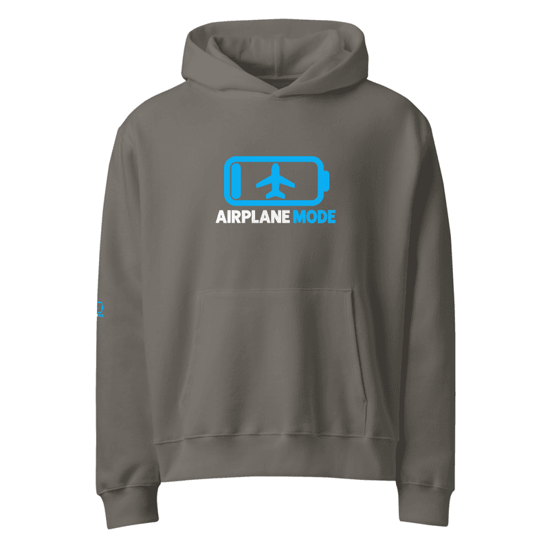 Women's TSB AIRPLANE MODE -Oversized hoodie thumbnail 4
