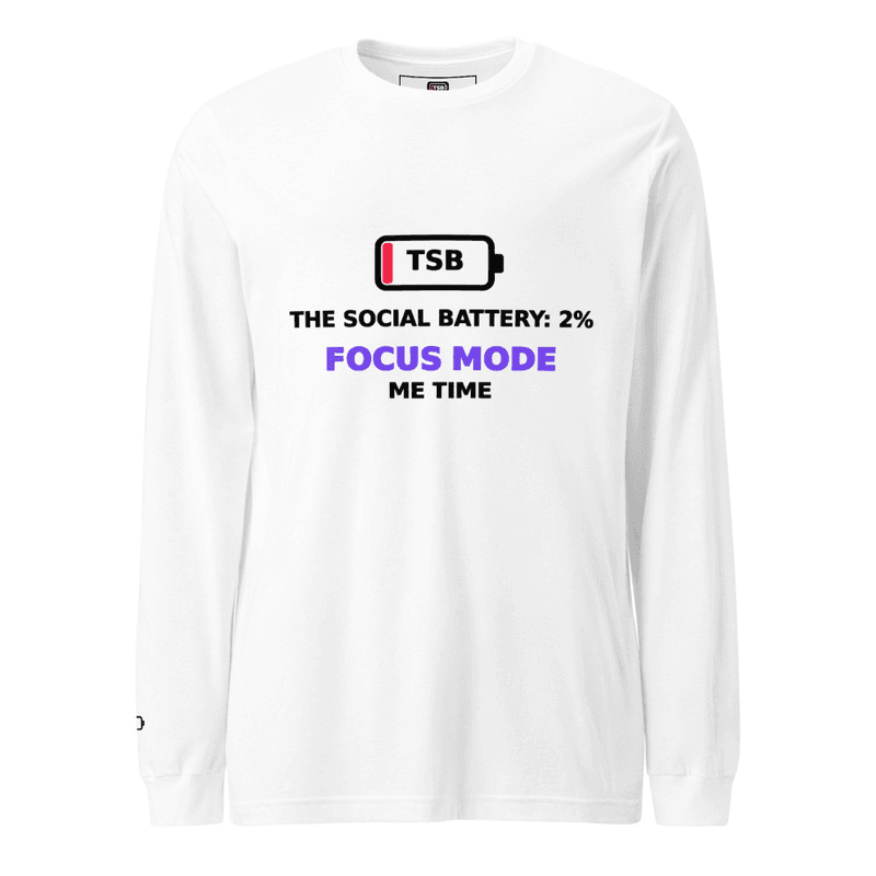 Women's TSB ME TIME FOCUS MODE - Long Sleeve Tee thumbnail 3