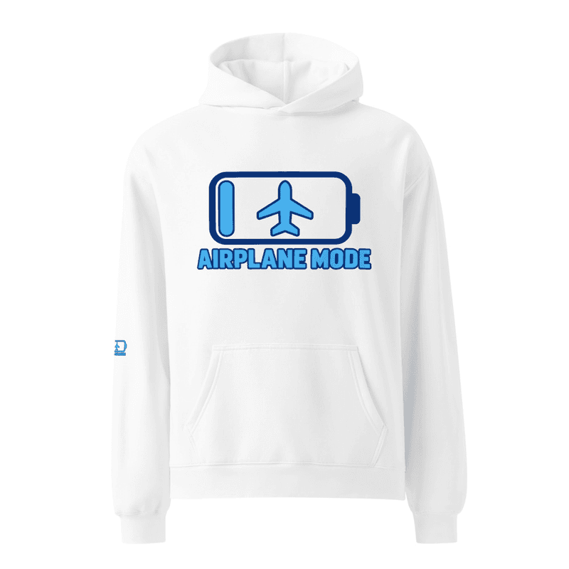 Women's TSB AIRPLANE MODE - oversized hoodie thumbnail 4