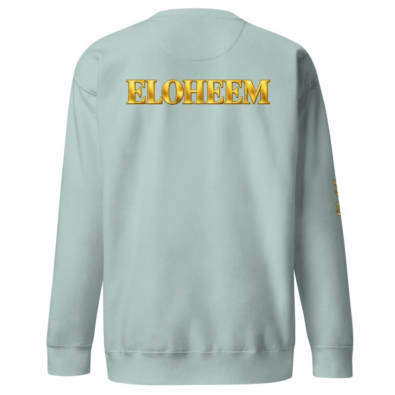 GL GodIs...ELOHEEM - Premium Sweatshirt thumbnail 2