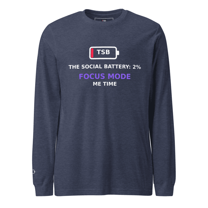 Women's TSB ME TIME FOCUS MODE - Long Sleeve Tee thumbnail 6