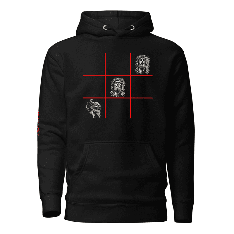 GodIs...Tic Tac Toe - Hoodie
