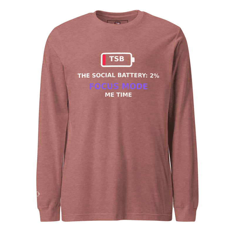 Women's TSB ME TIME FOCUS MODE - Long Sleeve Tee thumbnail 8