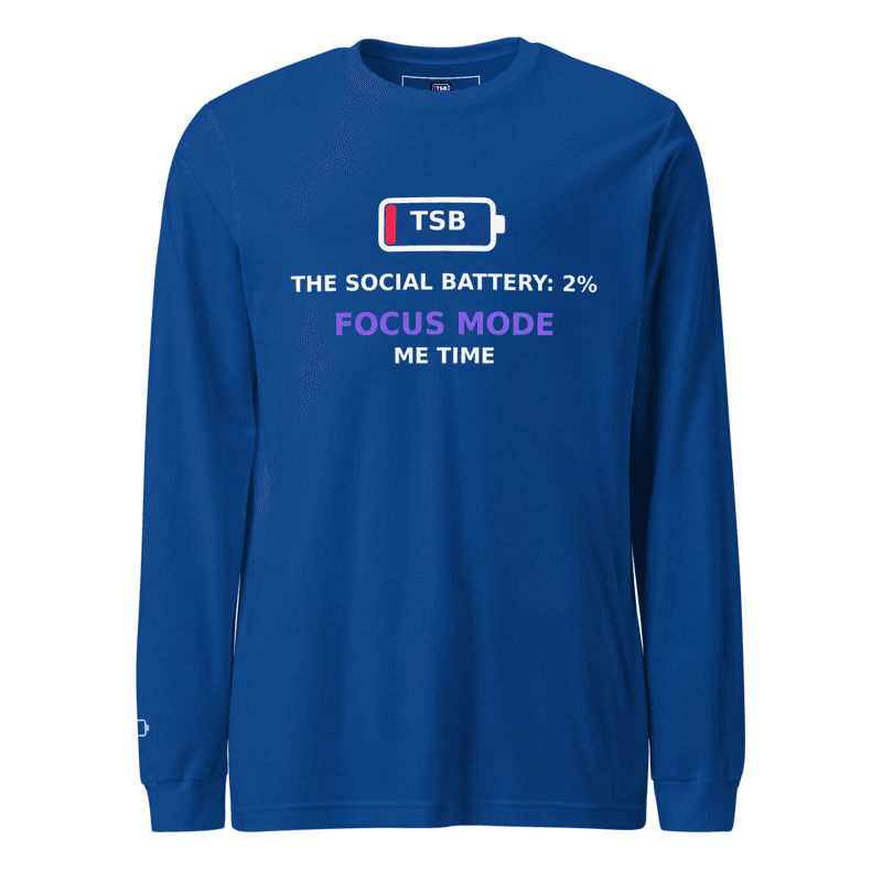 Women's TSB ME TIME FOCUS MODE - Long Sleeve Tee thumbnail 5