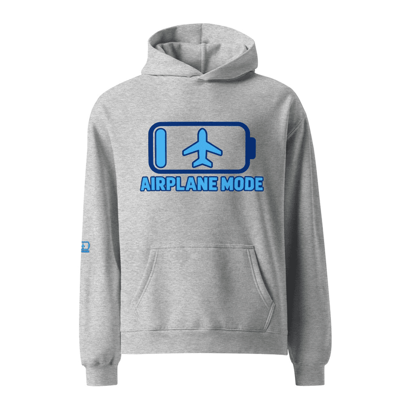 Women's TSB AIRPLANE MODE - oversized hoodie thumbnail 2