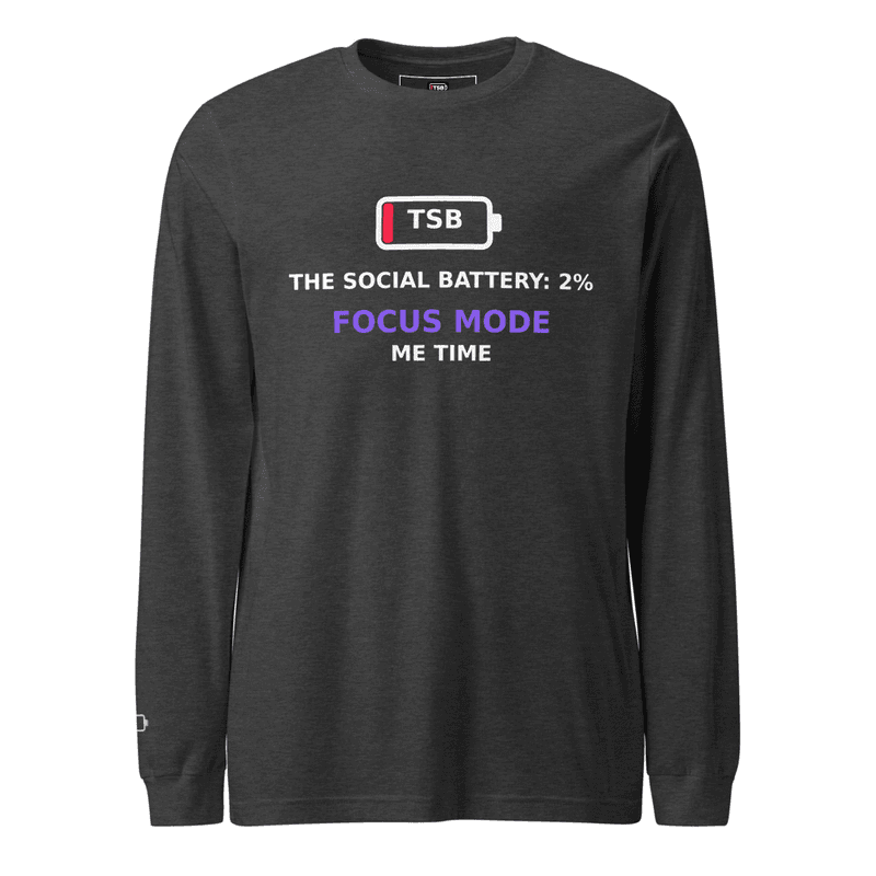 Women's TSB ME TIME FOCUS MODE - Long Sleeve Tee thumbnail 4