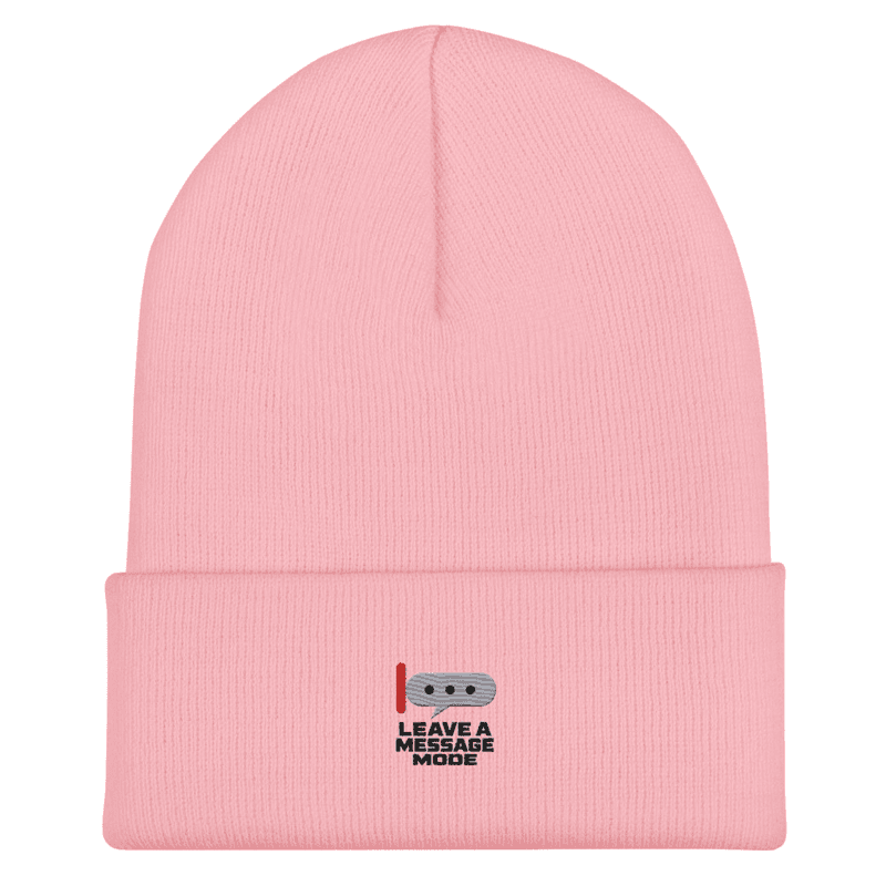 TSB LEAVE A MESSAGE MODE - Cuffed Beanie