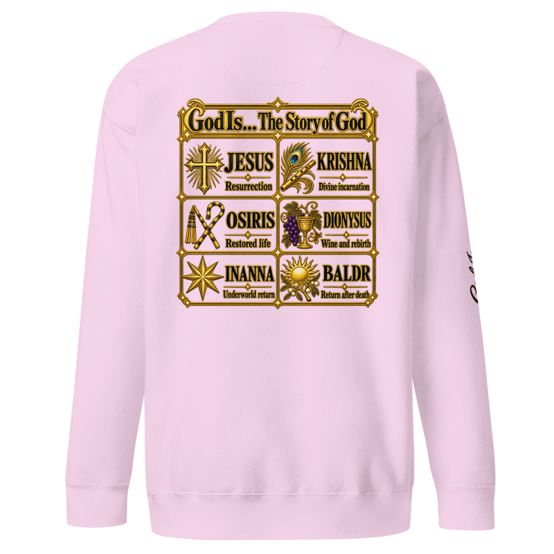 GL GodIs...All Gods One God - Premium Sweatshirt thumbnail 7