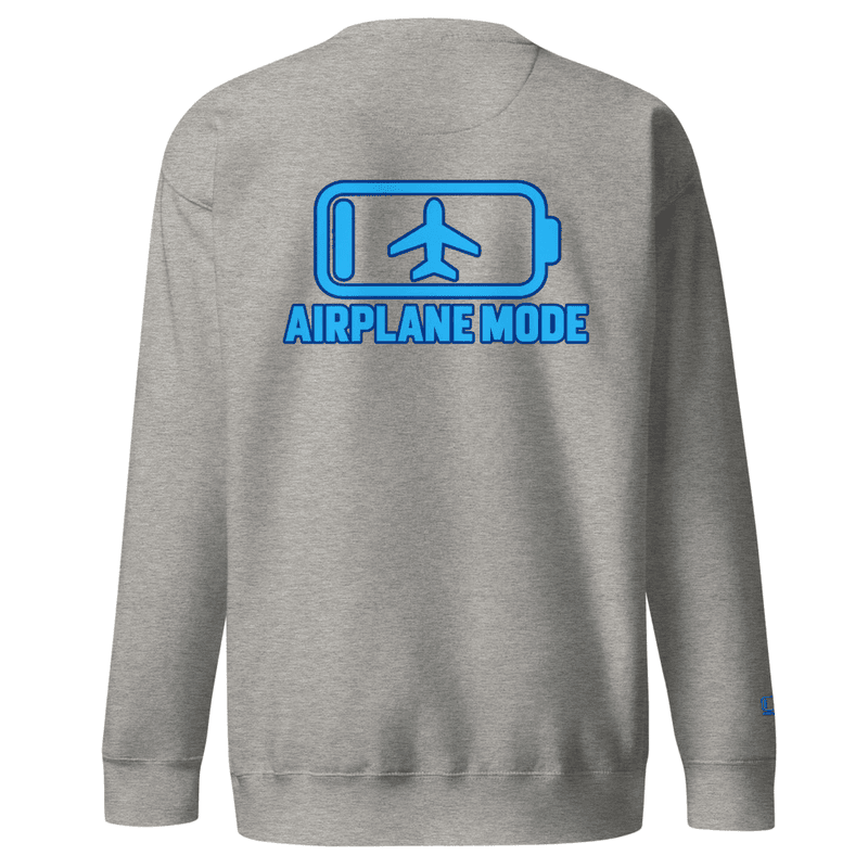 TSB AIRPLANE MODE - Premium Sweatshirt thumbnail 4