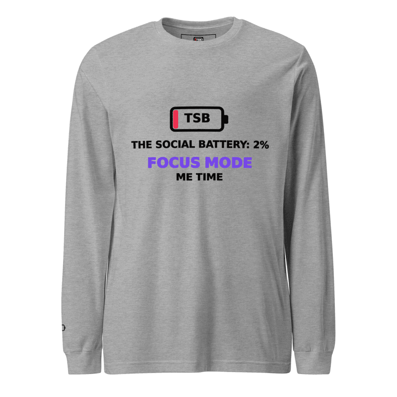 Women's TSB ME TIME FOCUS MODE - Long Sleeve Tee thumbnail 2