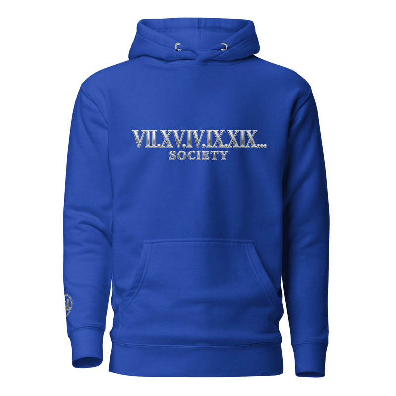GL GodIs...SOCIETY ROMAN NUMERALS Hoodie thumbnail 5