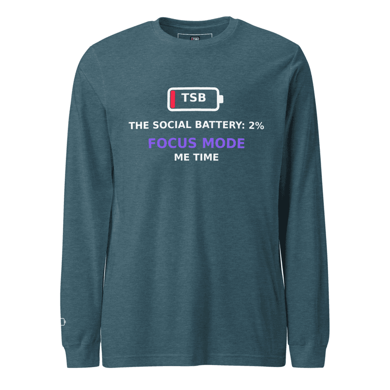 Women's TSB ME TIME FOCUS MODE - Long Sleeve Tee thumbnail 7
