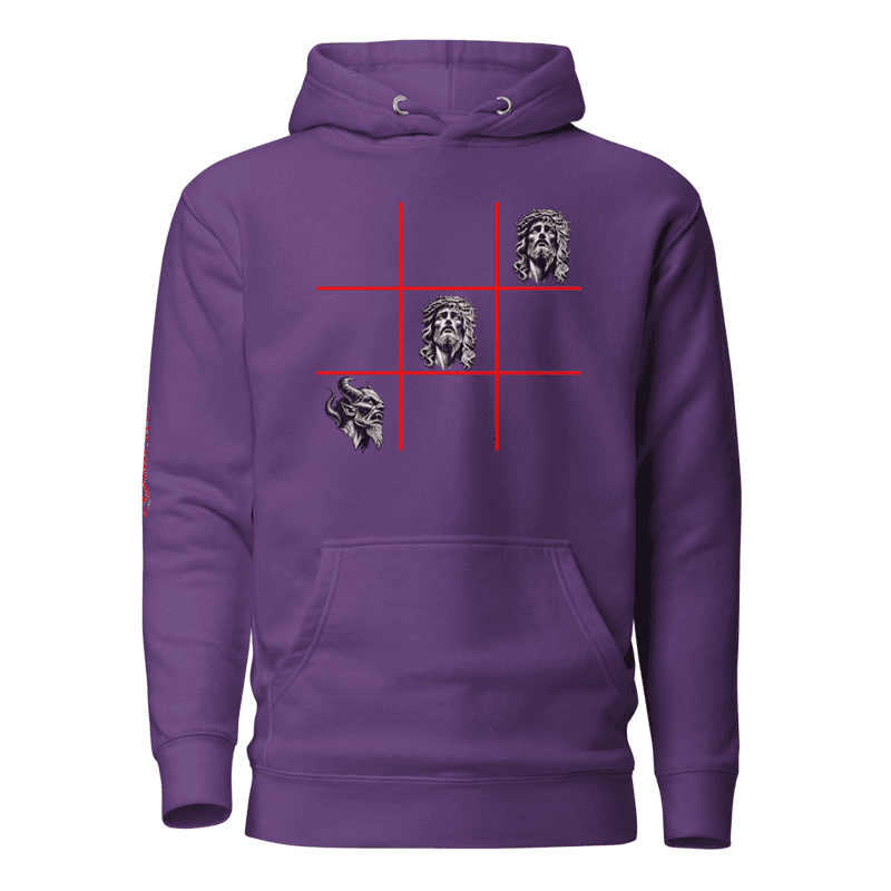 GL GodIs...Tic Tac Toe - Hoodie thumbnail 6