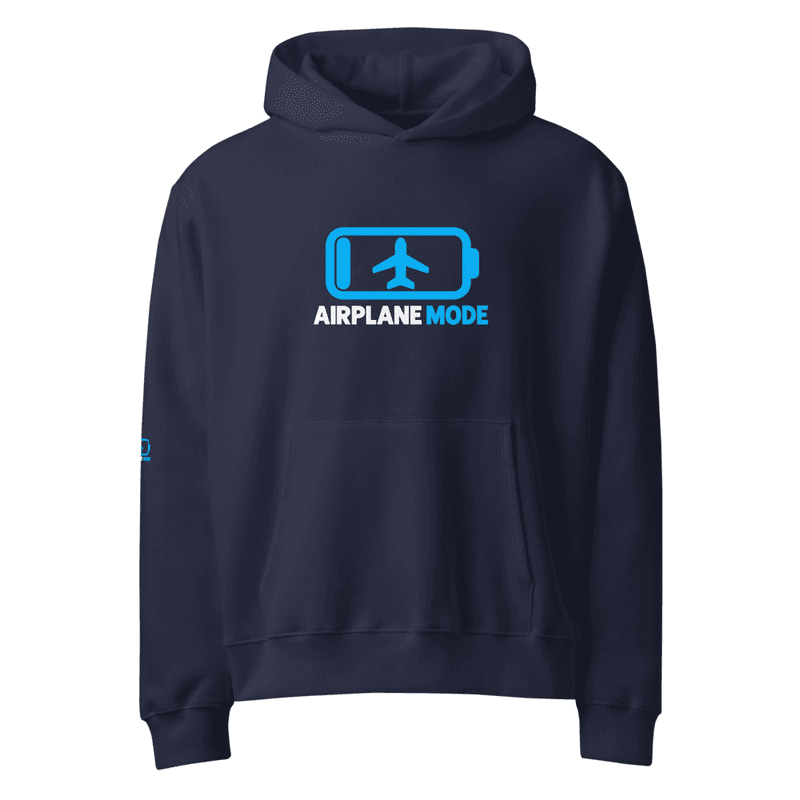 Women's TSB AIRPLANE MODE -Oversized hoodie thumbnail 3