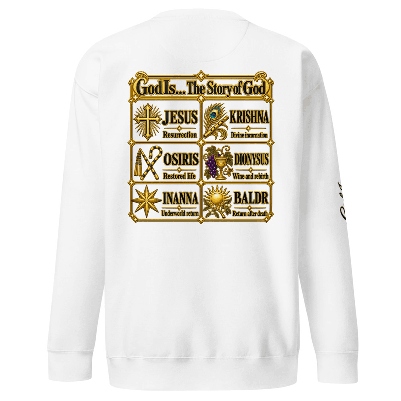 GL GodIs...All Gods One God - Premium Sweatshirt thumbnail 10