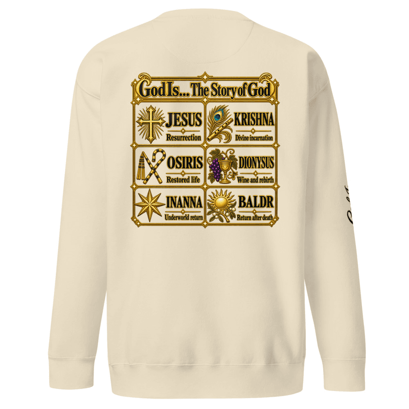 GL GodIs...All Gods One God - Premium Sweatshirt thumbnail 8