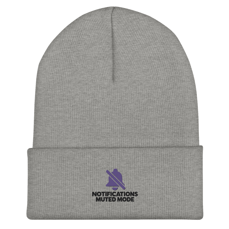 TSB NOTIFICATIONS MUTED - Beanie