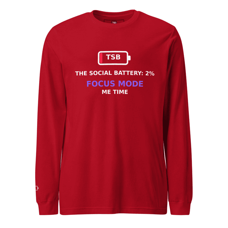 Women's TSB ME TIME FOCUS MODE - Long Sleeve Tee thumbnail 3