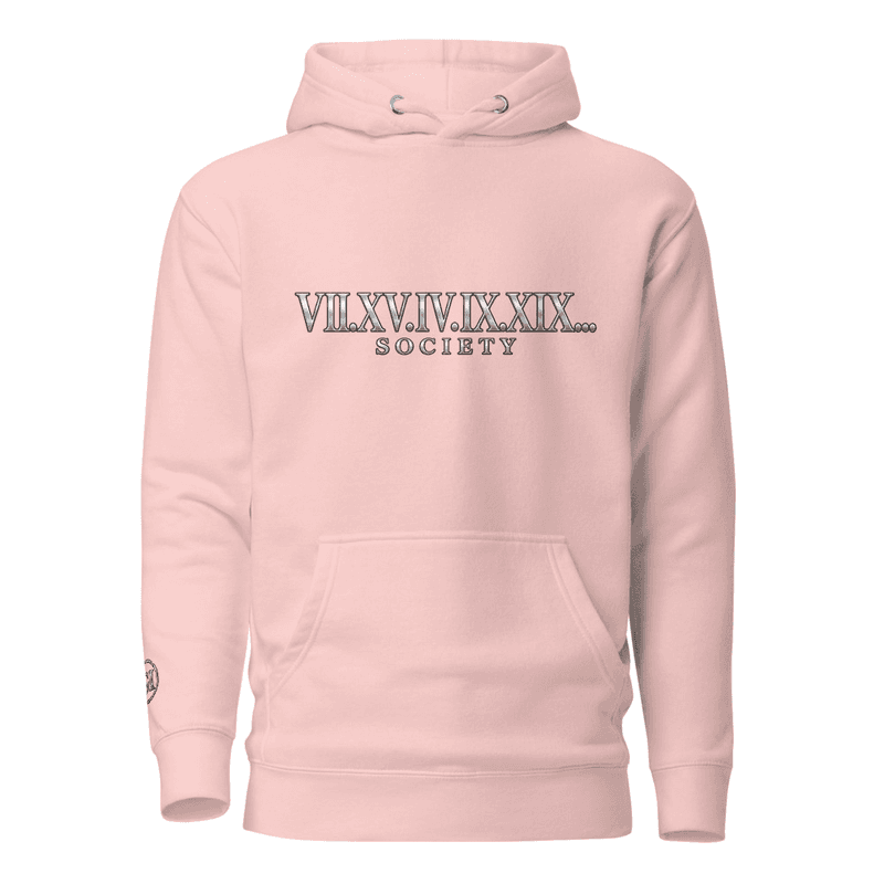 GI GodIs...SOCIETY ROMAN NUMERALS Hoodie thumbnail 3